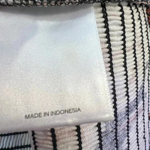 Express Floral Print Linen Blend Ruched Cropped Top NWT - Picture 10 of 16